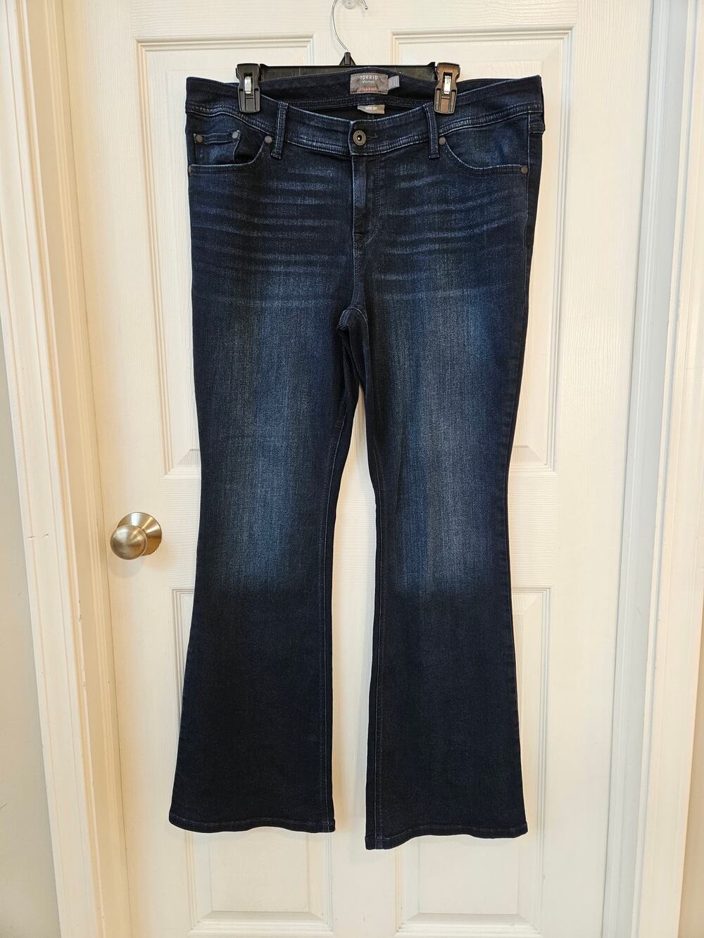 Torrid Premium Luxe Slim Boot Jeans 16R Dark Wash Super Soft Stretch